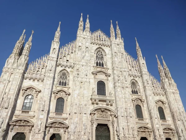 Catedral Milão Duomo Milano — Fotografia de Stock