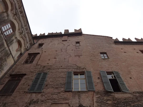 Fassade Der Architektur Von Mantua — Stockfoto