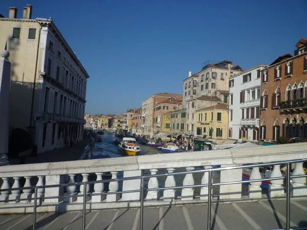 Pohled Mostu Benátkách — Stock fotografie