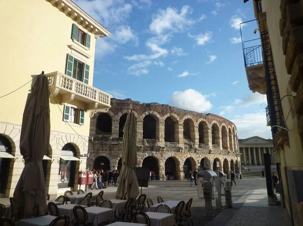 Arena Verona Vista Lateral — Foto de Stock