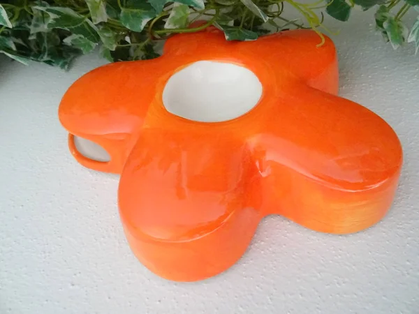 Оранжевая Керамика — стоковое фото