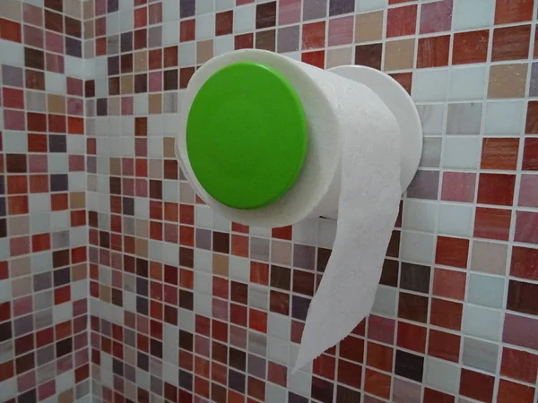 Detay Tuvalet Kağıdı Standı — Stok fotoğraf