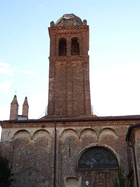 Εκκλησία Tower Bell Este Ιταλία — Φωτογραφία Αρχείου