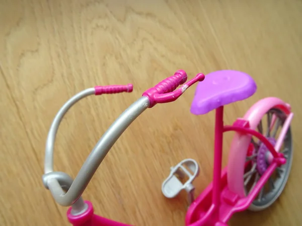 Pink Barbie Bike Handlebars