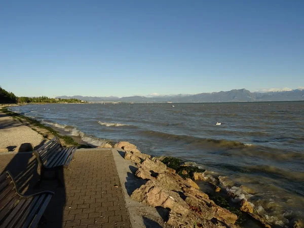 Lago Garda Lago Garda Italia — Foto de Stock