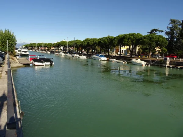 Bir Peschiera Del Garda Talya — Stok fotoğraf