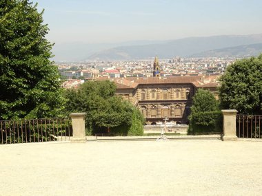 Kale ve bir görünümünü Floransa, İtalya