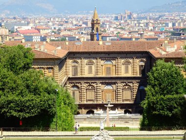 Kale ve bir görünümünü Floransa, İtalya
