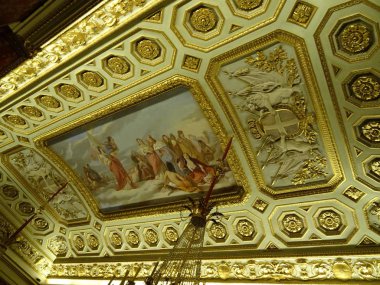 Vintage İtalyan Tavan görünümü