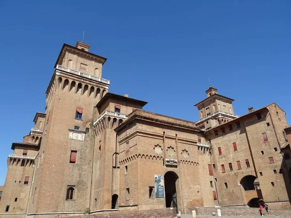 Fachada Del Castillo Italiano —  Fotos de Stock