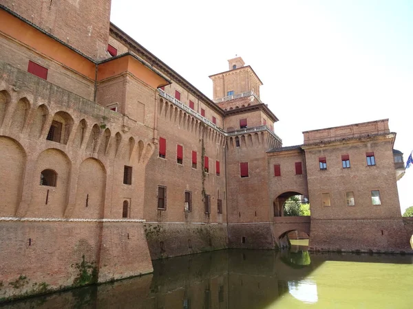 Fachada Del Castillo Italiano —  Fotos de Stock