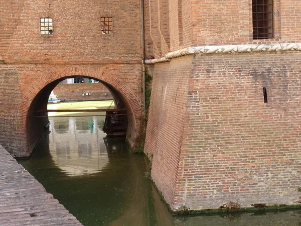 Italienisches Burgtor Hintergrund Nahaufnahme — Stockfoto