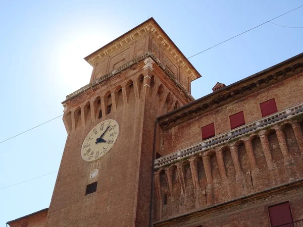 Italienisch Castleitalienische Kirche Hintergrund Hautnah — Stockfoto