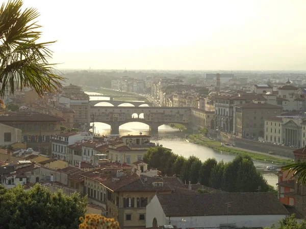 Florencia Vista Ciudad Italia — Foto de Stock