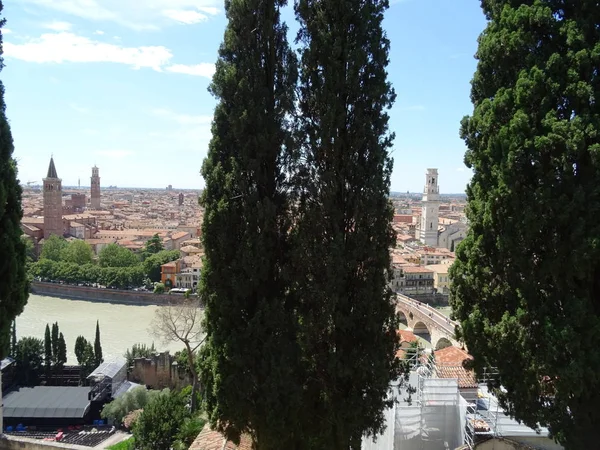 Florencia Vista Ciudad Italia — Foto de Stock