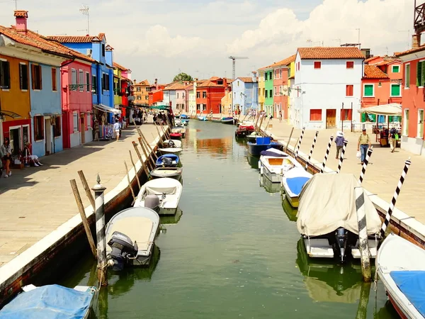 Colorful House Ades Burano Italy — Stock Photo, Image