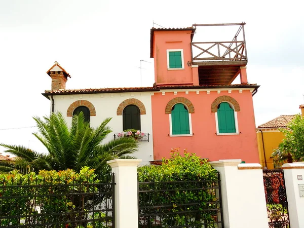 Colorful House Ades Burano Italy — Stock Photo, Image