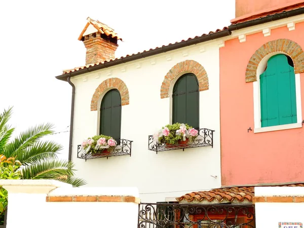 Colorful House Ades Burano Italy — Stock Photo, Image