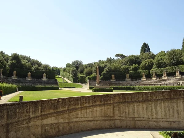 Castle Garden in Florence, Italy