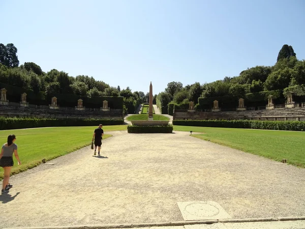 Castle Garden Флоренції Італія — стокове фото