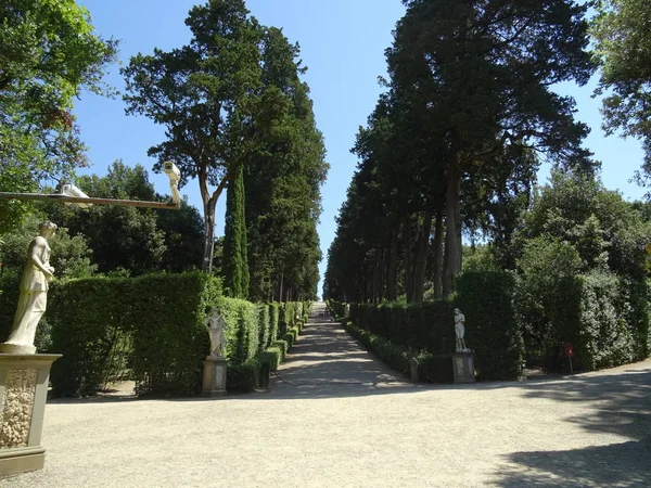 Castle Garden Florence Italy — Stock Photo, Image