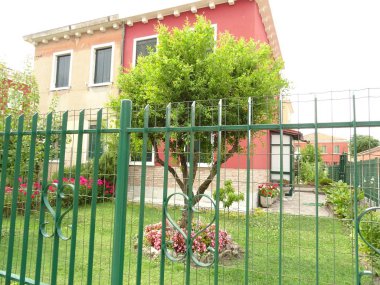 İtalyanca Bahçe arka plan yakın çekim