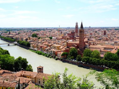 Floransa nehir ve Şehir Manzaralı