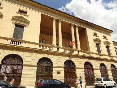 Kemerli geleneksel İtalyan mimarisi