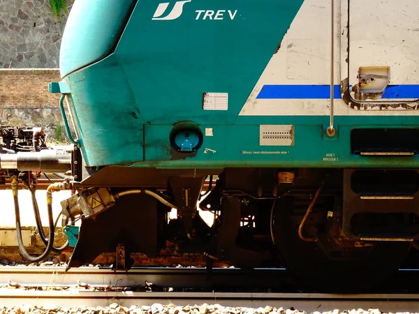 Vista Del Treno Italiano — Foto Stock