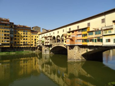 Floransa eski Köprüsü 'nün görünümü