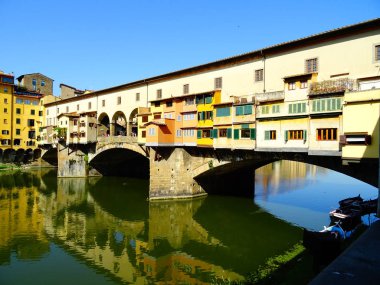 Floransa eski Köprüsü 'nün görünümü