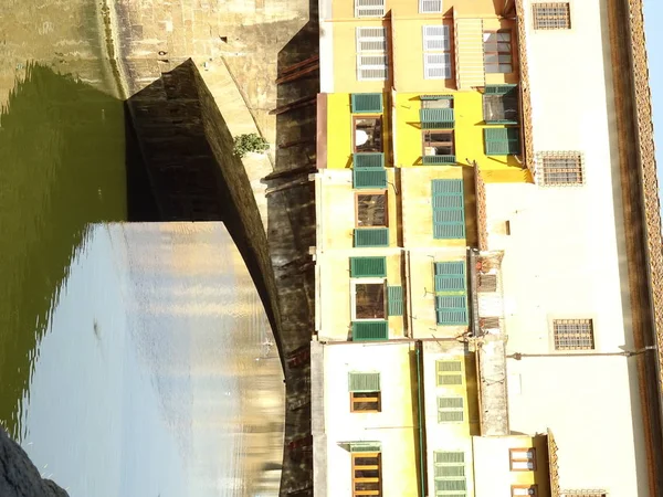 Вид Флоренцію Старого Моста — стокове фото