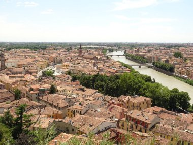 Floransa nehir ve Şehir Manzaralı