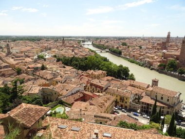 Floransa nehir ve Şehir Manzaralı