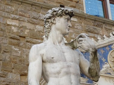 David Heykeli Florece, İtalya gündüz 