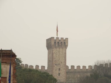 Eski kale kule Este, İtalya