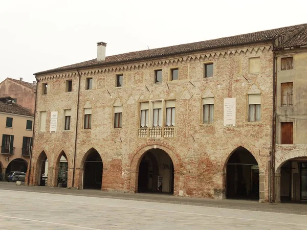 Stadsplein Van Este Italië — Stockfoto