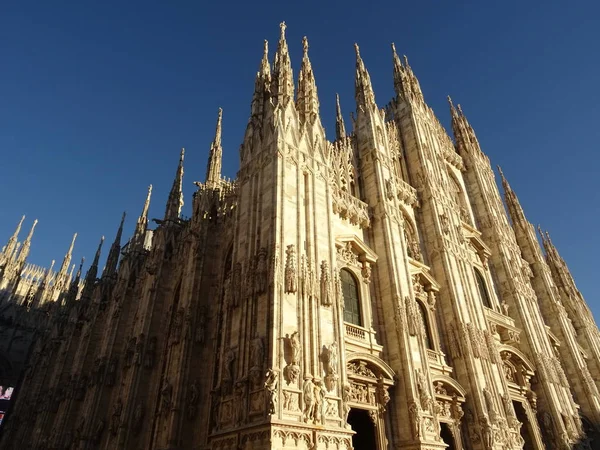 Catedral Milão Duomo Milano — Fotografia de Stock