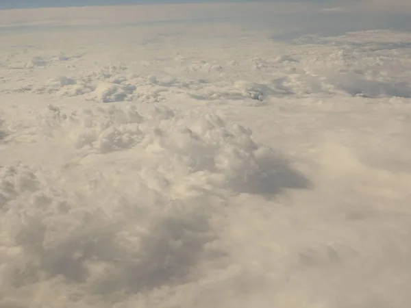 Vista Nuvole Dall Aereo — Foto Stock