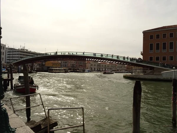 Uitzicht Brug Van Venetië — Stockfoto