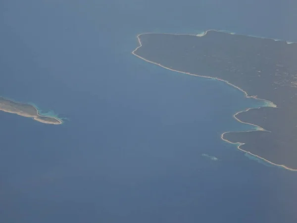 Uçaktan Kara Deniz Manzarası — Stok fotoğraf
