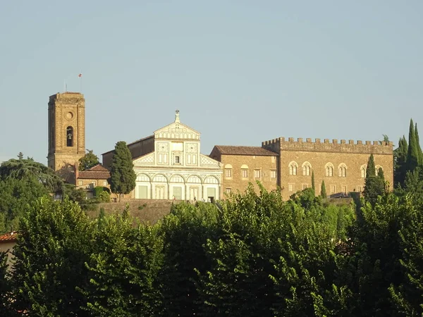Facade of Traditional Italian Architecture