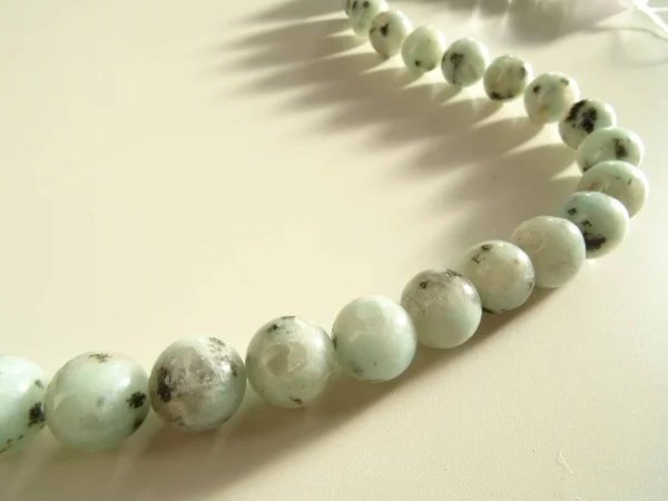 Green Gemstone Beads String