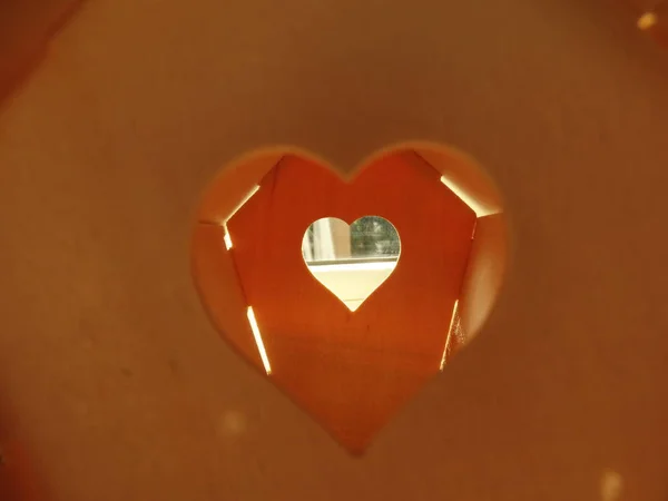 Heart Hole Heart Hole — Stock Photo, Image