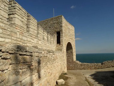 Kaliakra Kalesi, Bulgaristan gündüz 