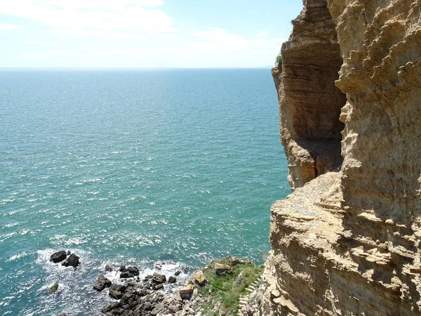 Sea View Kaliakra Fortress Bulgaria — Stock Photo, Image