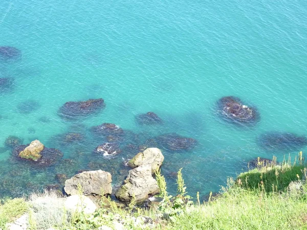 Piedras Agua Mar Clara — Foto de Stock