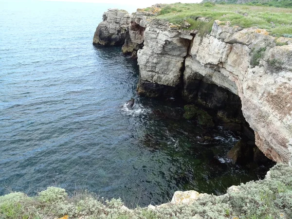 Seascape Pohled Přístavu Tapety Pozadí Zblízka — Stock fotografie