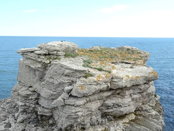 Seascape Utsikt Från Port Tapet Bakgrund Närbild — Stockfoto