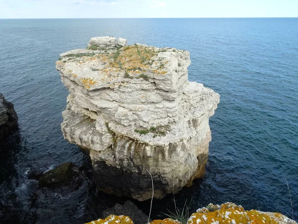 Seascape Utsikt Från Port Tapet Bakgrund Närbild — Stockfoto